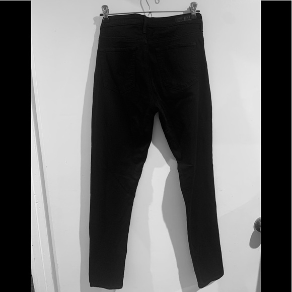 ADRIANO GOLDSCHMIED THE PRIMA BLACK MID RISE JEANS - Picture 4 of 6